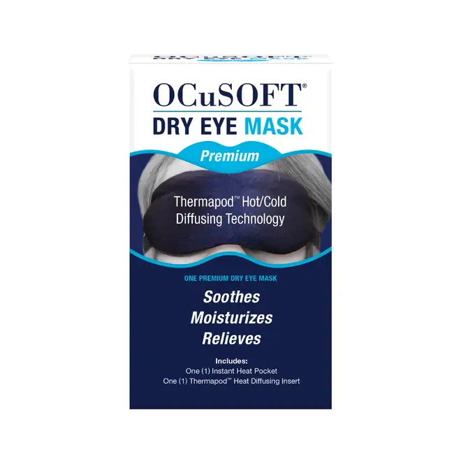 OcuSoft Dry Eye Mask — a heat therapy mask for treating styes and dry eye